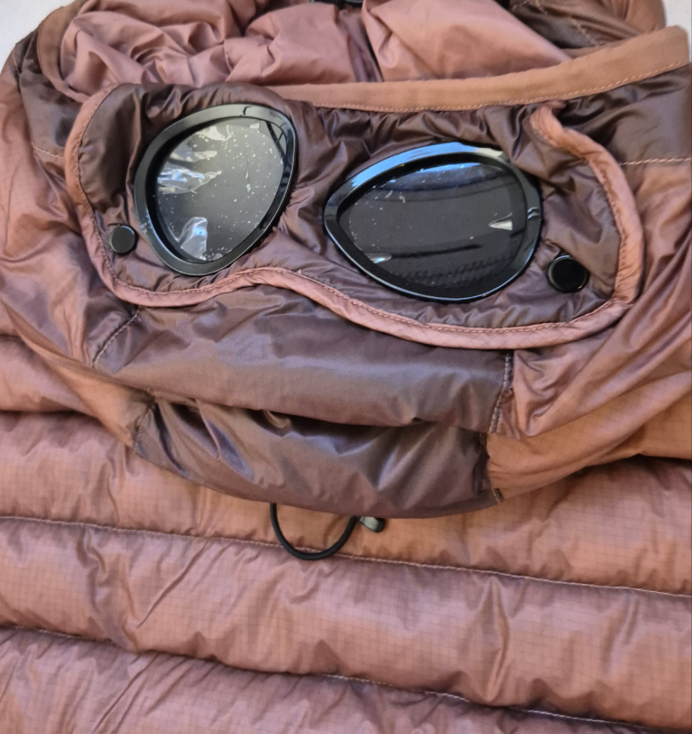 C.p company  Goggle jacket pink