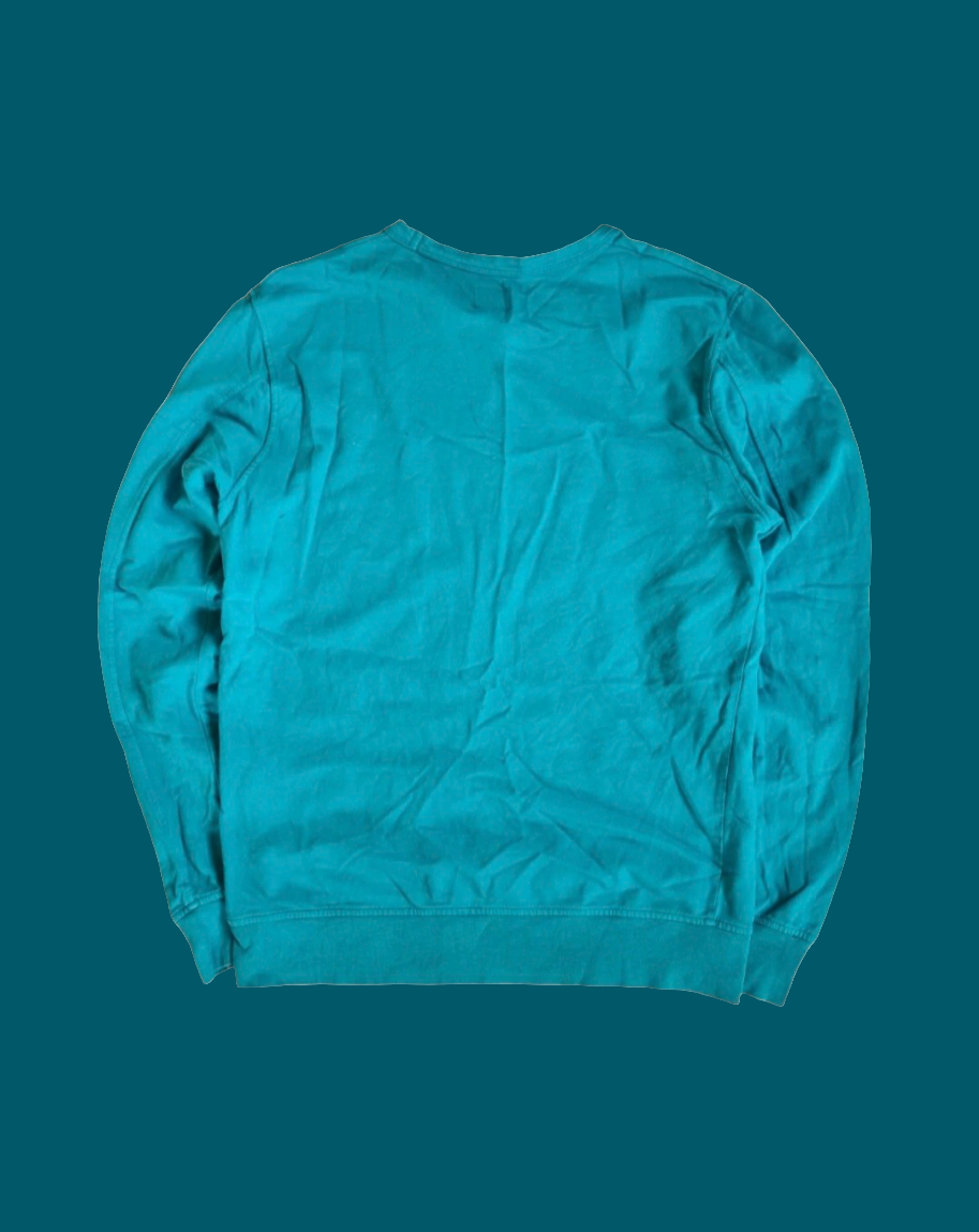 Sweatshirt / pull c.p company bleu turquoise